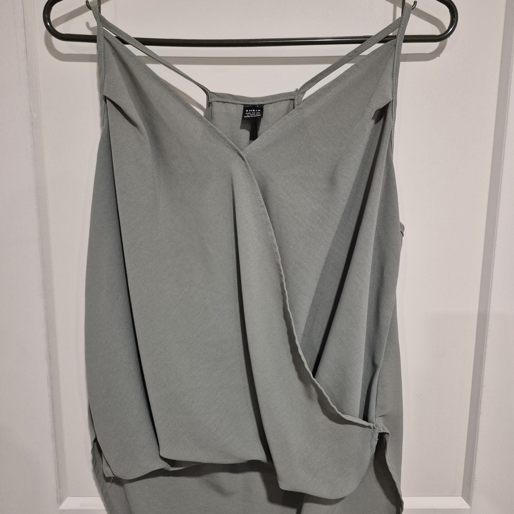SHEIN Draped Gray Camisole